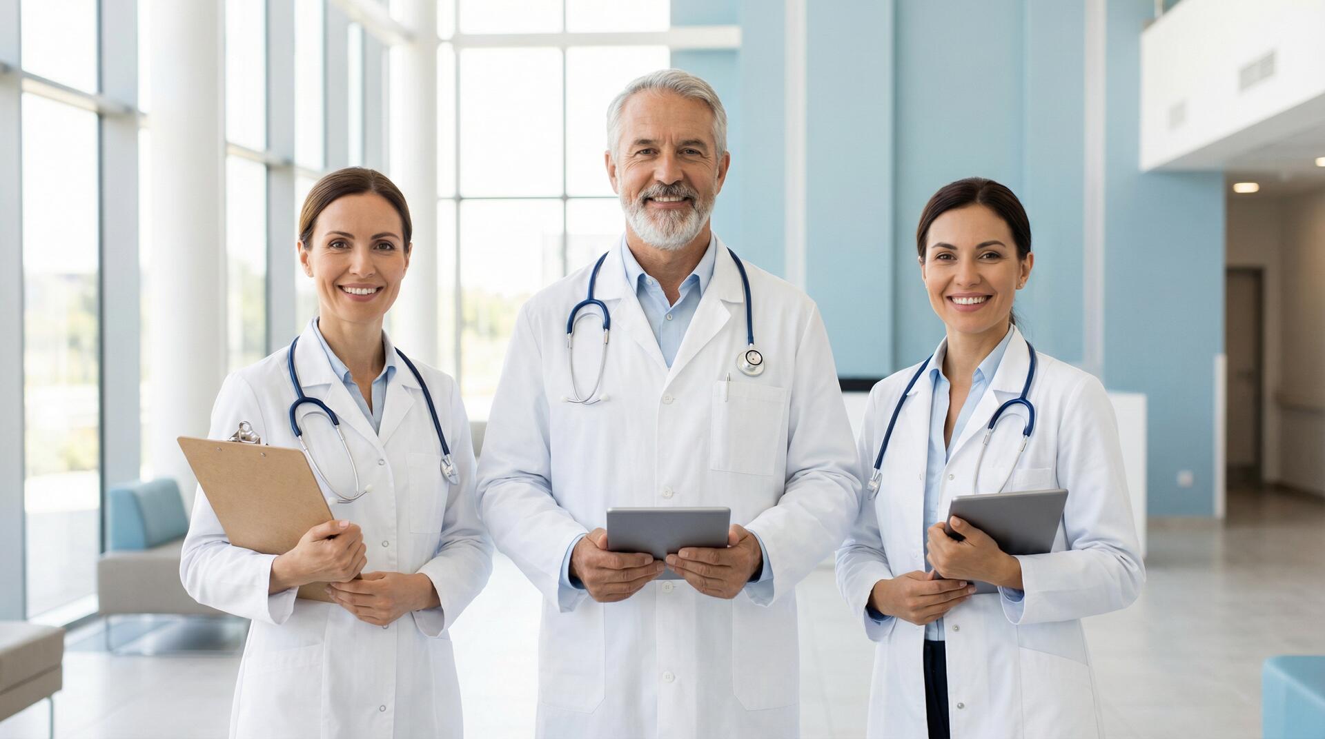 Medical professionals team